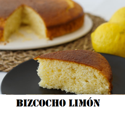 RECETA Nº 1 BIZCOCHO DE LIMÓN