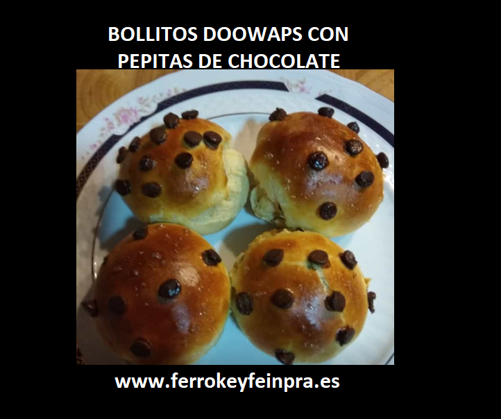 DOOWAPS CON PEPITAS DE CHOCOLATE