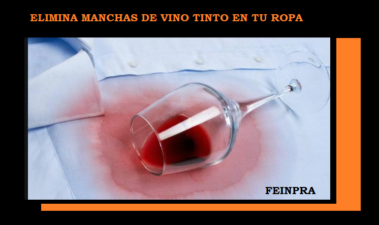 ELIMINAR MANCHA DE VINO TINTO